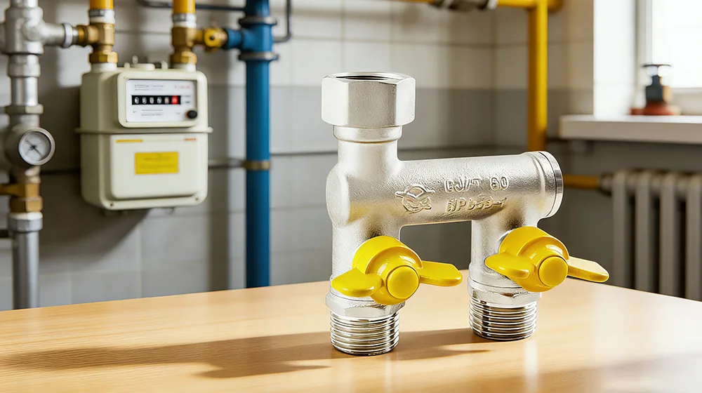 三方ガスバルブの応用と動作原理。